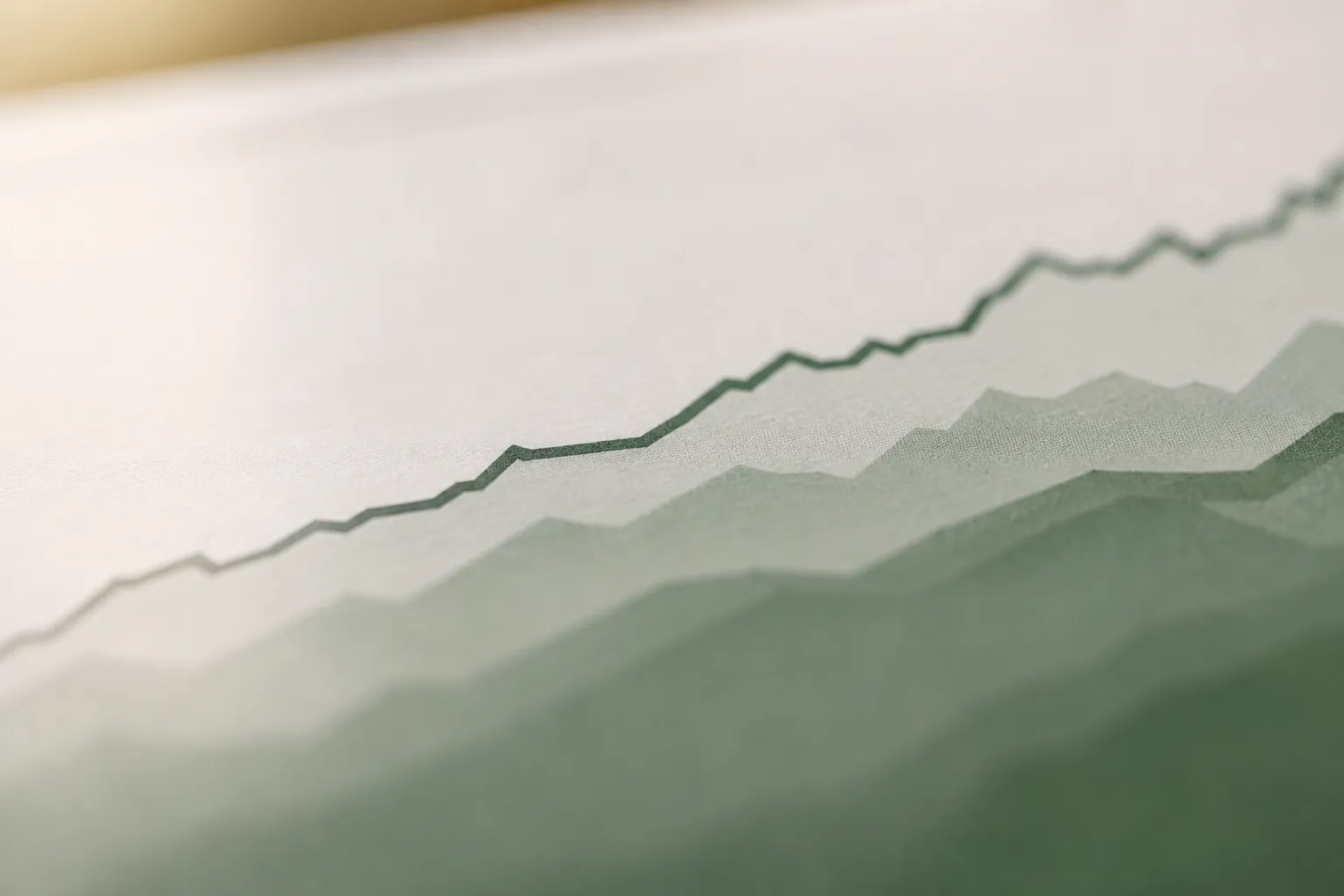 A real forecast or cash flow chart you've built for a client